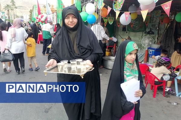 جشن کیلومتری عید غدیر در شیراز