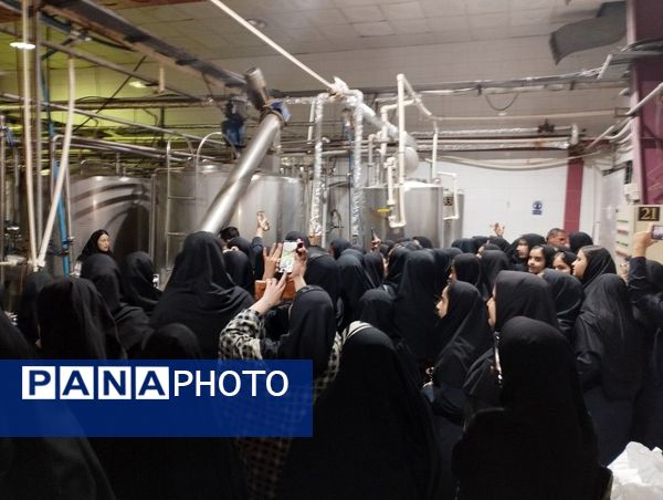 اردوی علمی‌تفریحی دانش‌آموزان دبیرستان میعاد قم در شهر کهک