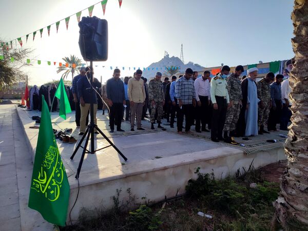 نماز عید سعید فطر در بوموسی