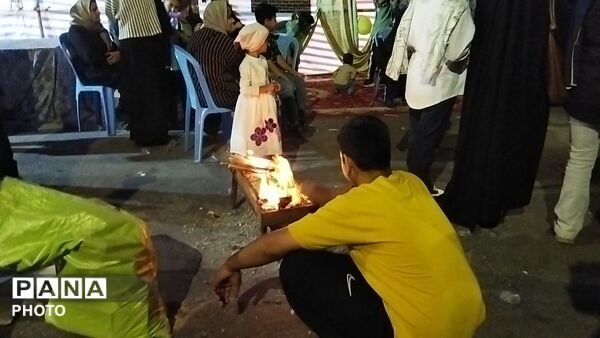 موکب مسجد و هئیت جوانان جان نثاران صاحب الزمان   در مهمانی کیلومتری  عید غدیر خم 