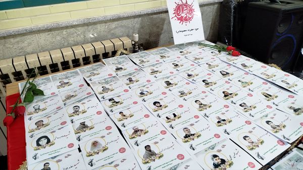 بدرقه دانش‌آموزان معتکف در شهرستان هوراند