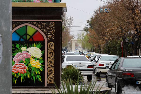 باران نوروزی در آباده