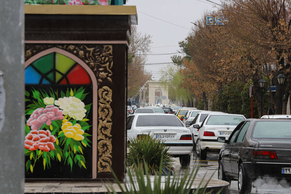 باران نوروزی در آباده