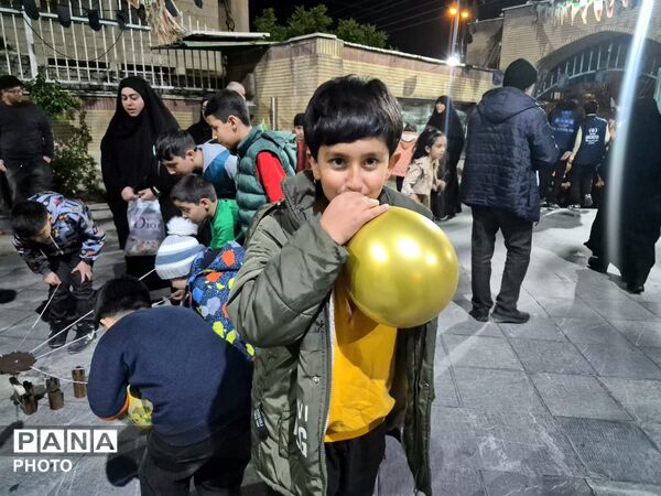 برپایی غرفه فرهنگی سازمان دانش‌آموزی در میدان المپیک