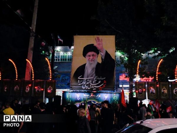 حماسه حضور فردیسی‌ها در صد ‌و چهل و سومین شب  راهپیمایی 