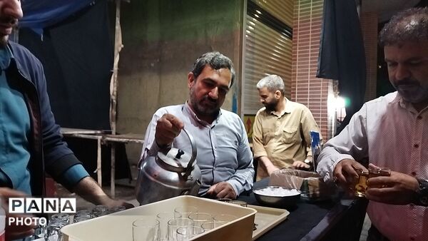 موکب کانون باهنر  در شصت و هفتمین شب از اجتماعات مردمی نیشابور