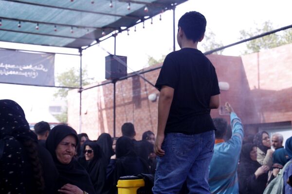 روایت تصویری از راه عشق مشهد در سوگ امام رضا(ع)