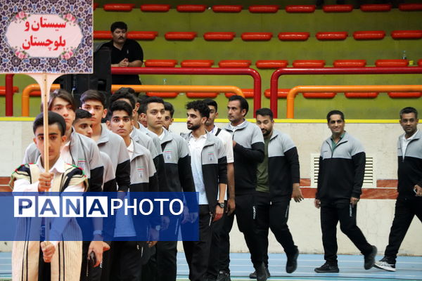 افتتاحیه المپیاد ورزشی سمپاد دانش‌آموزان متوسطه دوم 