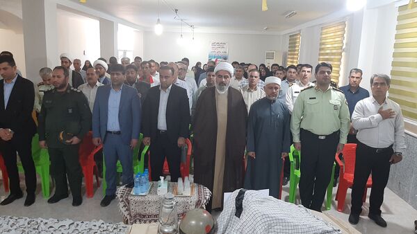 نواختن زنگ مهر و ایثار در پارسیان