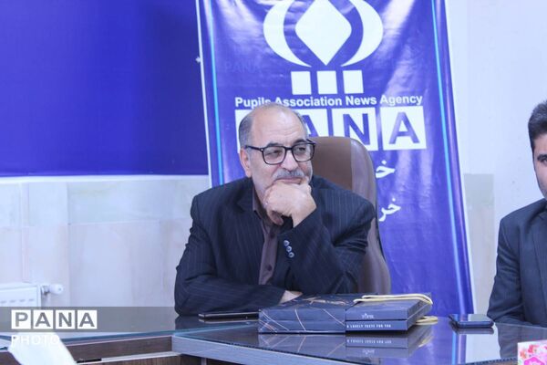 دیدار مدیرکل آموزش‌وپرورش خراسان شمالی با خبرنگاران دانش‌آموز پانا