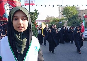 حماسه حضور دلدادگان حسینی در پیاده‌روی جاماندگان اربعین