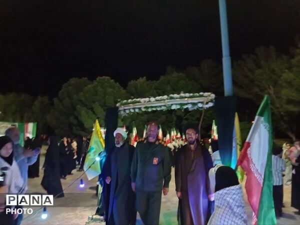 نسیم حرم امام رضا (ع) در پارک شیخ عبدالله مروست پیچید