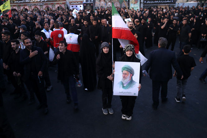 تجمع بزرگ ضد صهیونیستی و حماسی هیات‌های حسینی در تبریز