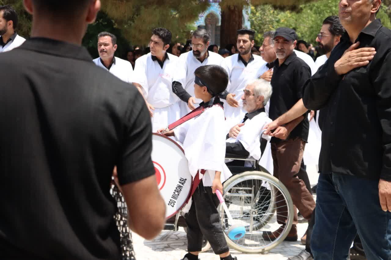 مراسم عاشورای حسینی در شهرستان کوهبنان