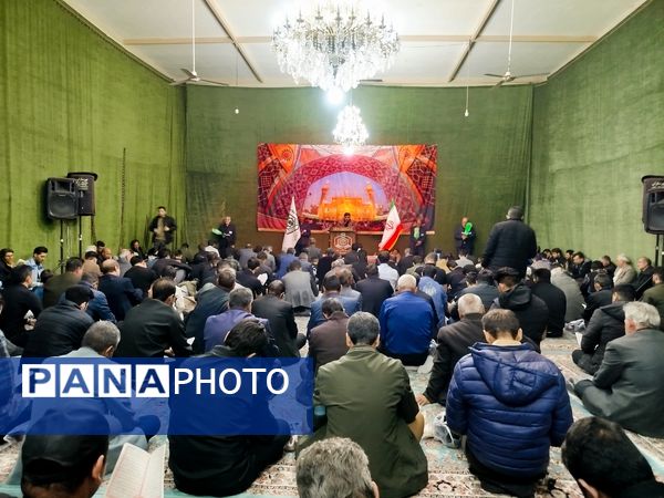 آخرین شب از شب های پر فیض قدر در امامزاده سید مرتضی (ع)