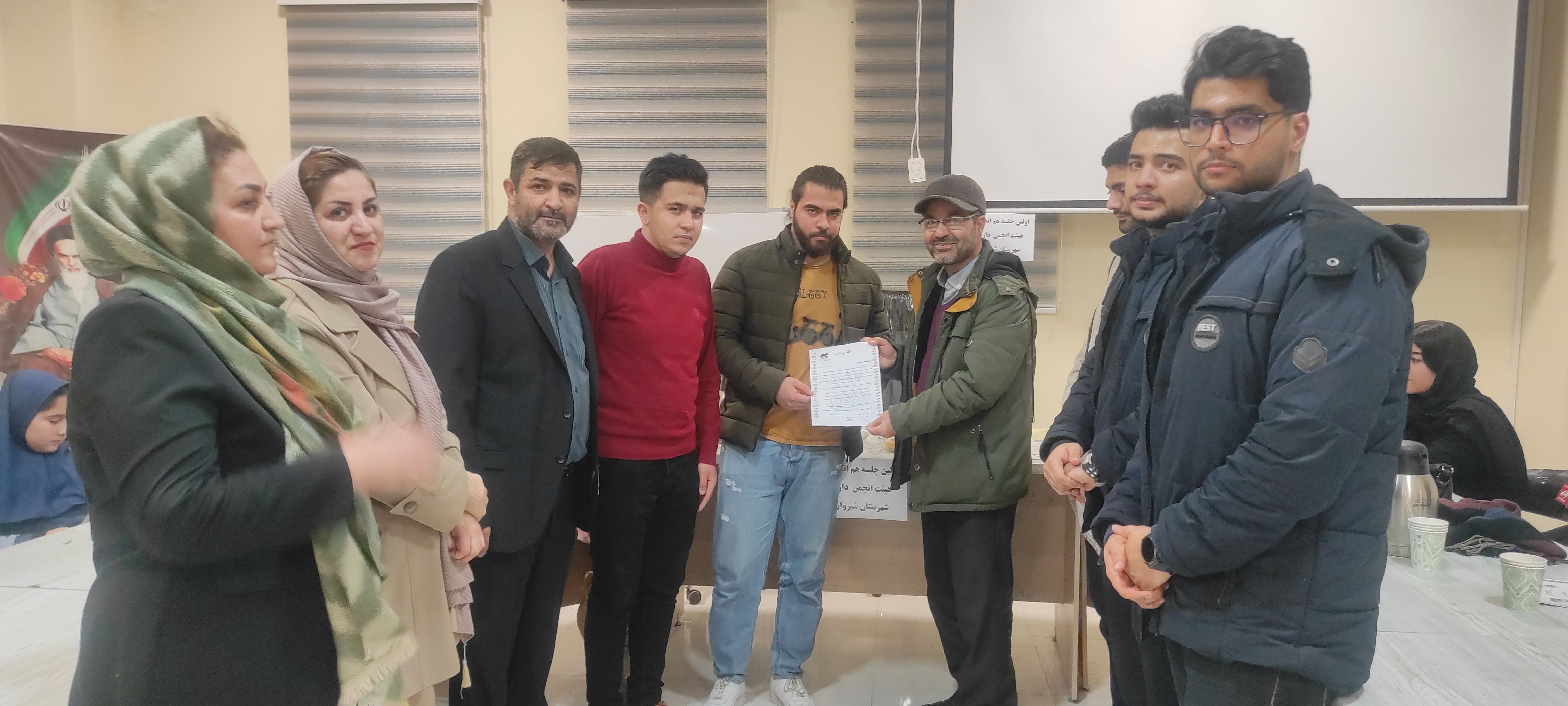 اولین جلسه هم‌اندیشی انجمن دارت شهرستان شیروان و معرفی تیم مدیرت دارت