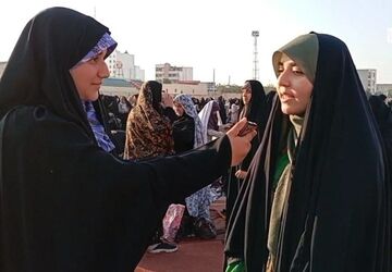  نماز عید سعید فطر در برازجان