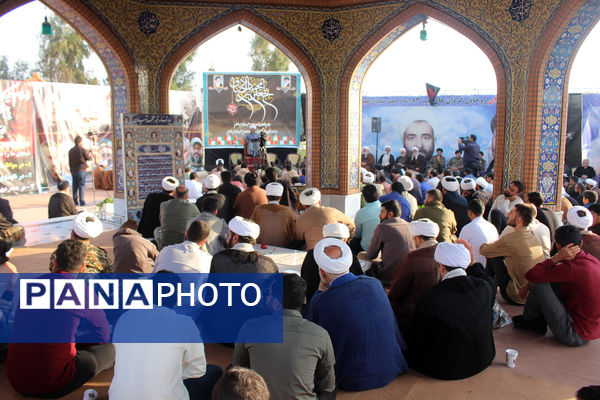 عزاداری سالروز شهادت امام جعفر صادق(ع) در تیپ 83 روحانیون رزمی تبلیغی