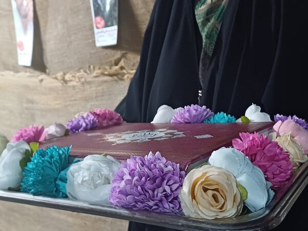 اعتکاف دانش‌آموزی مسجد موسی بن جعفر شهر دولت آباد ویژه دختران