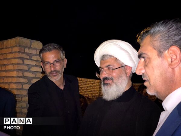 بازدید امام جمعه کاشمر از هیأت حسینی روستای جردوی