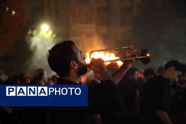 آیین «مشعل گردانی» نجفی‌های مقیم قم