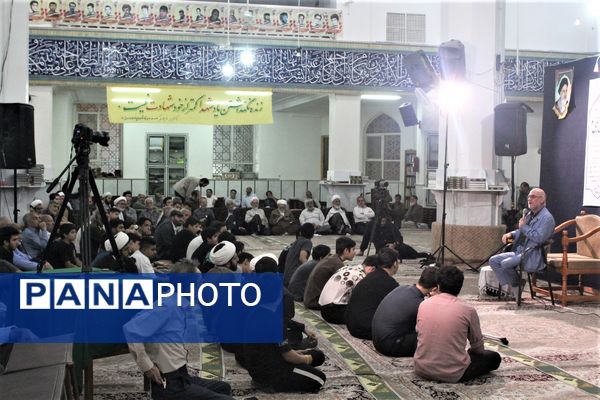 مراسم گرامیداشت شهید «مصطفی نبی لو»