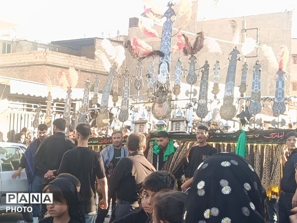 تجلی عزای حسینی در محله خضر