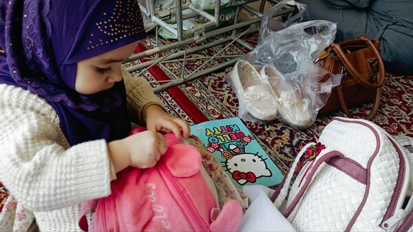 برپایی غرفه کودک در نمازجمعه کاشمر