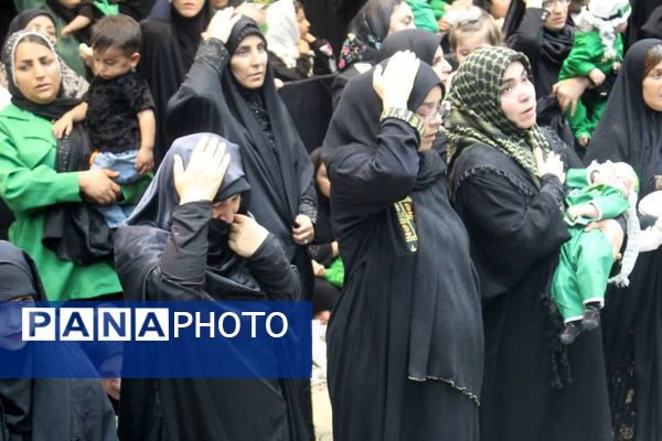 اجتماع بزرگ شیرخوارگان حسینی در حسینیه ثارالله یاسوج