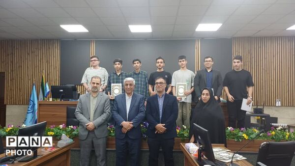 تجلیل از دانش‌آموزان برتر جشنواره نوجوان سالم