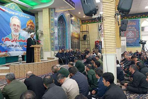 تجدید میثاق با شهدا در سالگرد سردار پورهاشمی
