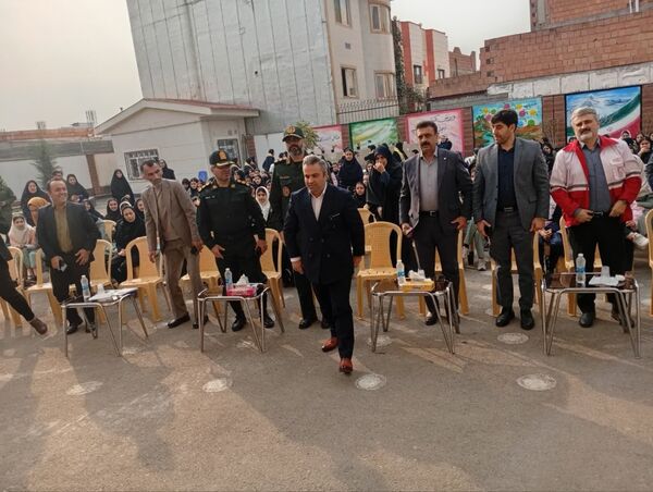 گرامیداشت هفته پدافند غیر عامل در قائمشهر