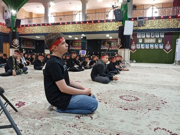 سوگواره «احلی من العسل» در حسینیه اعظم زنجان 