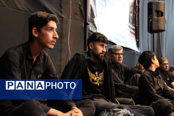 مراسم سوگواری شب هشتم محرم در هیئت انصار الحجه نیشابور 