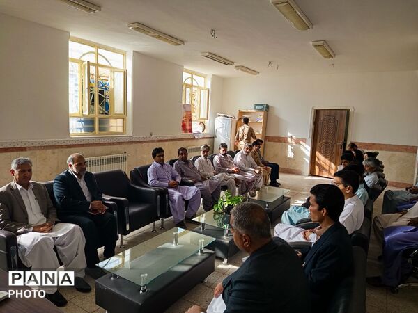 مانور بازگشایی مدارس در شهرستان میرجاوه 