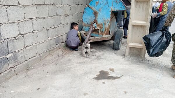 پاکسازی خیابان و کوچه‌های روستای یاسه چای توسط دانش‌آموزان مدرسه ۲۲ بهمن