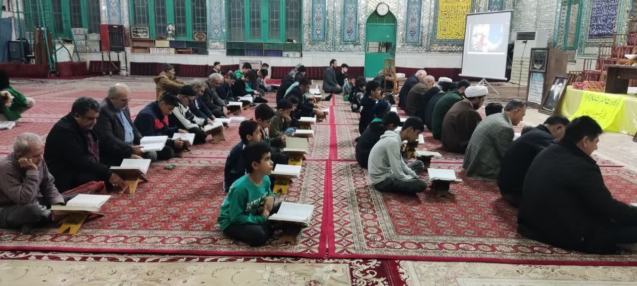 چلچراغ آیه‌ها و جشن ولادت حضرت فاطمه‌زهرا(س) در گالیکش