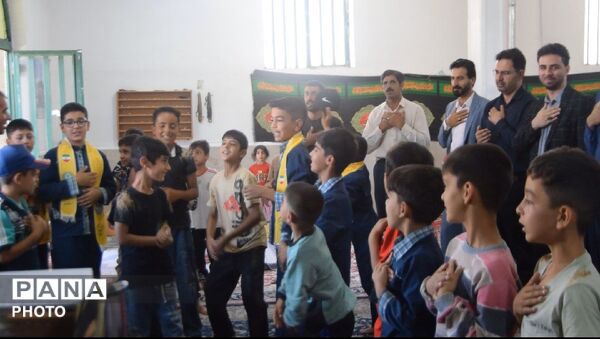 منطقه بیرانوند غرق در سوگ؛ مراسم باشکوه وداع با رهبر شهید