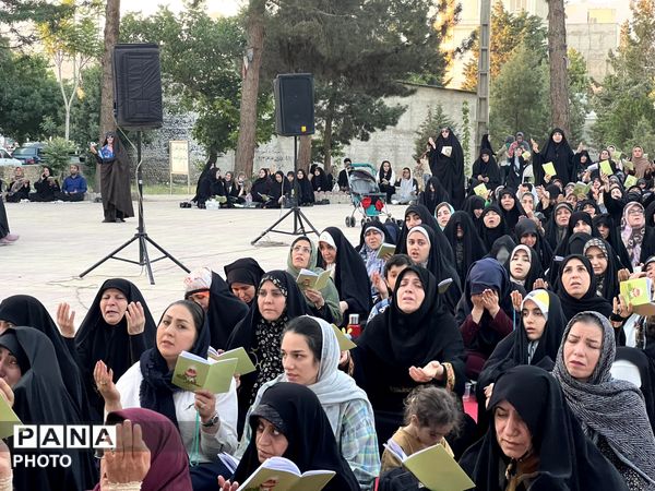 دعای عرفه در امامزاده  شهرک ینگی امام ساوجبلاغ 