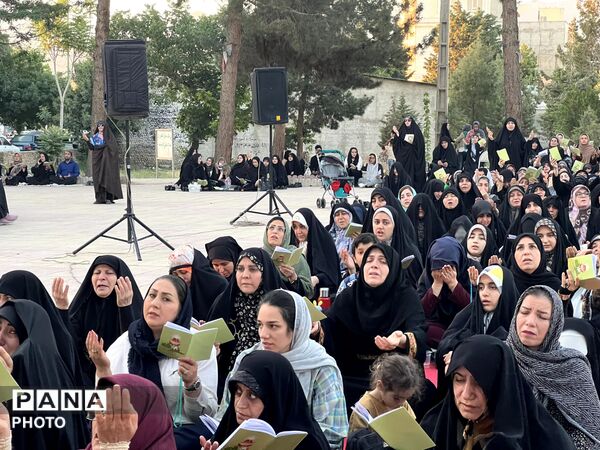 دعای عرفه در امامزاده  شهرک ینگی امام ساوجبلاغ 