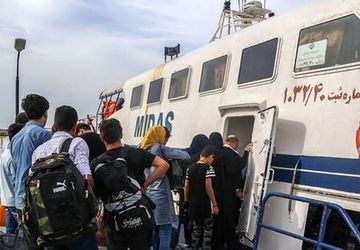 سفر دریایی زائران اربعین از امروز آغاز شد