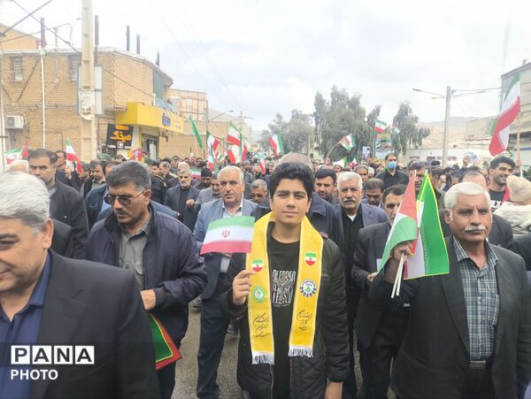 حضور پر شور عشایر در راهپیمایی  روز قدس