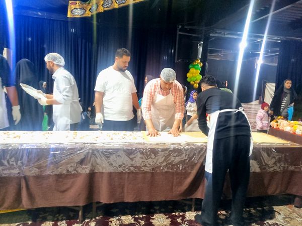 جشن بزرگ نیمه شعبان به همت هیات شباب الرضا در مشهد