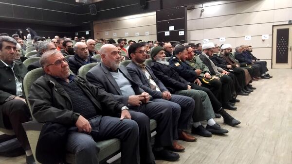 حضور پرشور مردم و مسئولان نورآباد در مراسم سالگرد شهادت سپهبد سلیمانی