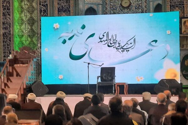 طنین انداز شدن اولین دعای ندبه در مصلی اسلامشهر
