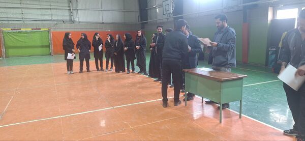 مسابقات هندبال مدارس ابتدایی در زاوه