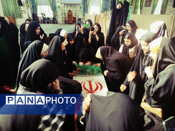 استقبال از شهید گمنام درنیشابور 