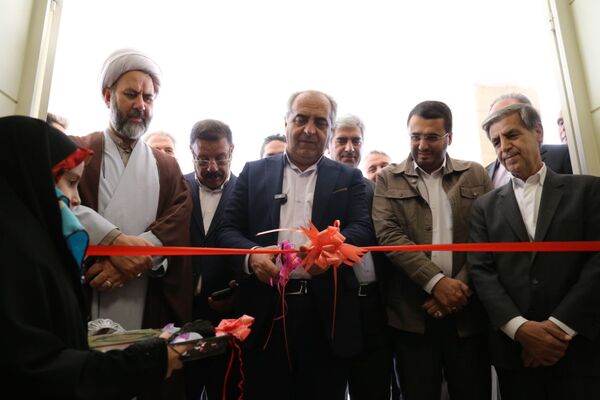 افتتاح آموزشگاه ۱۲ کلاسه شهید آیت الله آل هاشم 