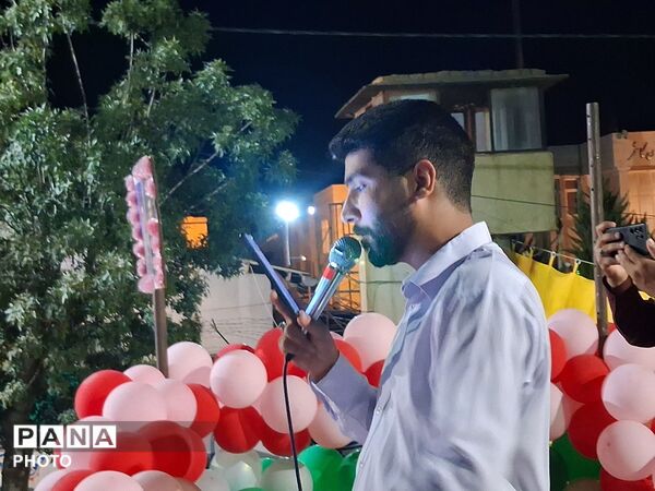 مراسم جشن میلاد نبی مکرم اسلام (ص) در حسینیه خیابان شهرستان کاشمر 