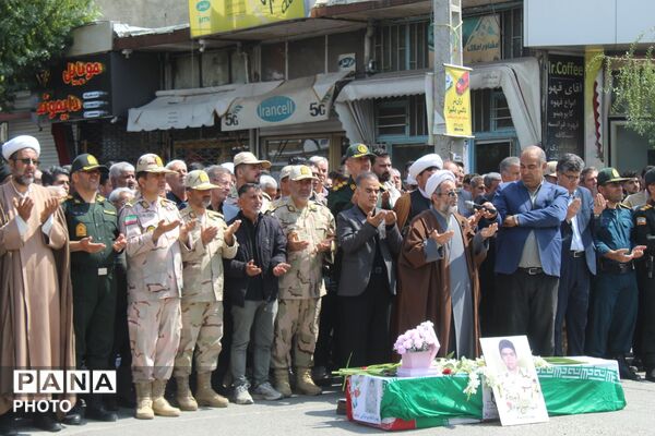 تشییع شهید وطن «مبین مولایی»